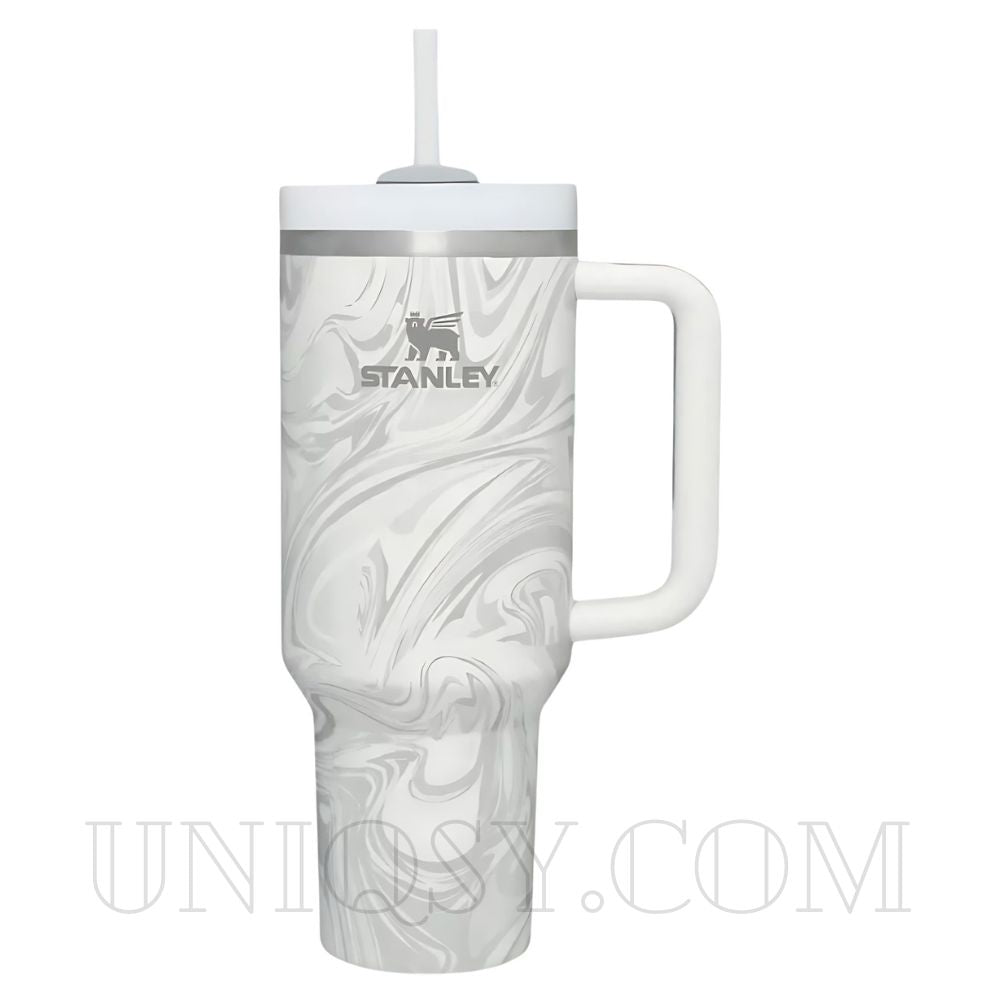 The Quencher Stanley Neon 40 OZ Tumbler Cup
