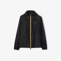 Burberry Nylon Clapton Hooded Jacket in Black