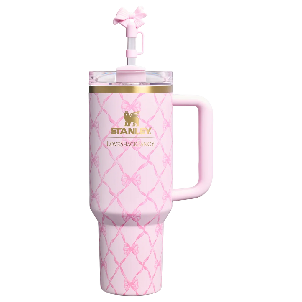Stanley 1913 x LoveShackFancy Holiday Quencher® H2.0 FlowState™ Tumbler | 40 OZ